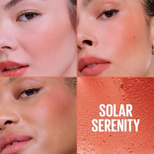 Maybelline Cloudtopia Whipped Blush Cheek & Lip Mousse, Solar Serenity, 2.03 fl oz