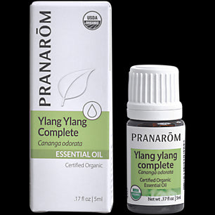 Pranarom Organic Ylang Ylang Complete Oil 0.17 Fl Oz