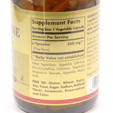 Solgar L-Tyrosine 500mg Vegetable Capsules 100ct