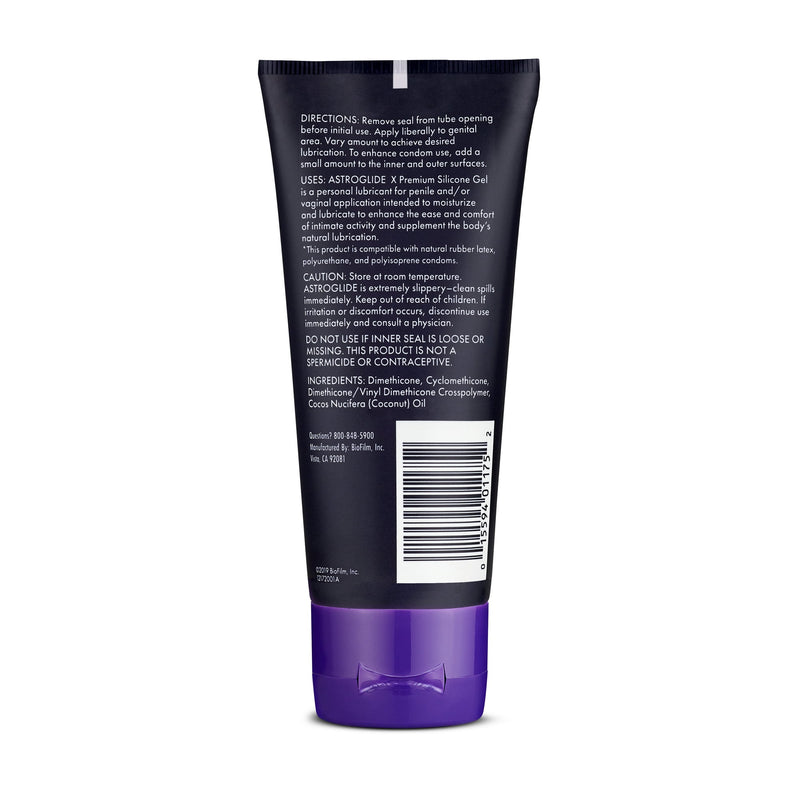 Astroglide x lubricante de gel de silicona 3oz