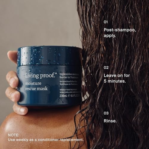 Living Proof Moisture Rescue Hair Mask, 8 oz