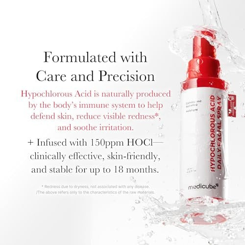 Medicube Power Soothing Facial Spray with Hypochlorous Solution, Unscented, 4.22 fl oz