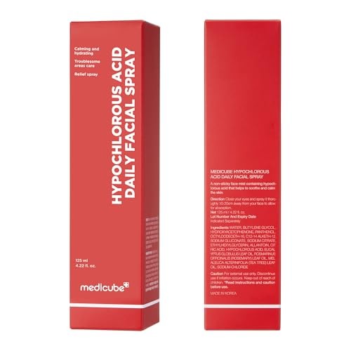 Medicube Power Soothing Facial Spray with Hypochlorous Solution, Unscented, 4.22 fl oz