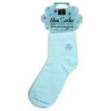 Earth Therapeutics, Aloe Infused Socks Blue, 1 Pair