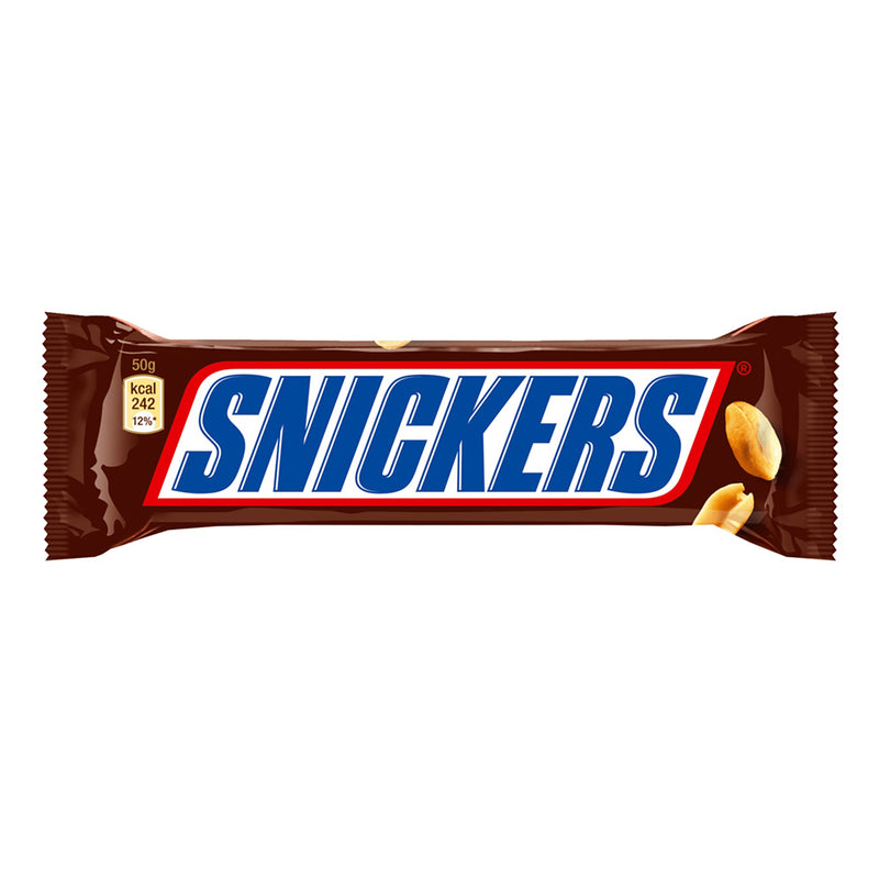 Snickers Chocolate Bar, 50 g