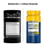 Betteralt Himalayan Pure Shilajit Gummies - 85+ Trace Minerals for Energy & Immunity Tamarind 60 Gummies