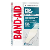 Band-Aid Pro Heal 5 Day Protect Hydrocolloid Bandages, Waterproof, 10 ct