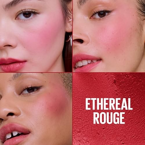 Maybelline Cloudtopia Whipped Blush Cheek & Lip Mousse, Ethereal Rouge, 2.03 fl oz