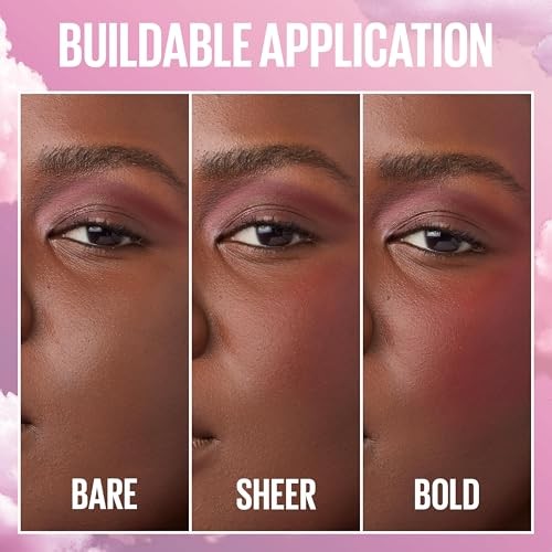 Maybelline Cloudtopia Whipped Blush Cheek & Lip Mousse, Ethereal Rouge, 2.03 fl oz