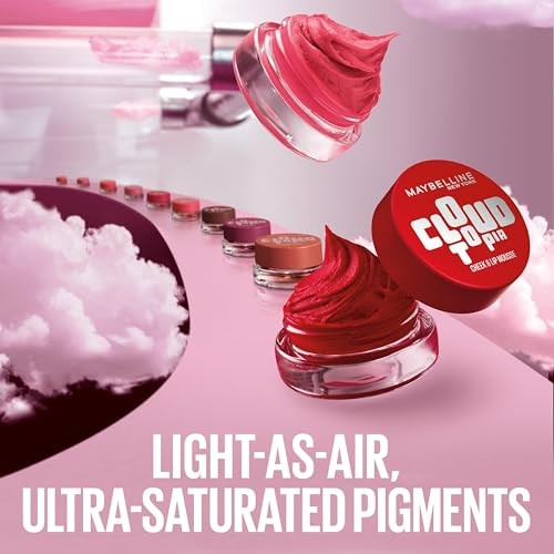 Maybelline Cloudtopia Whipped Blush Cheek & Lip Mousse, Dreamy Dawn, 2.03 fl oz