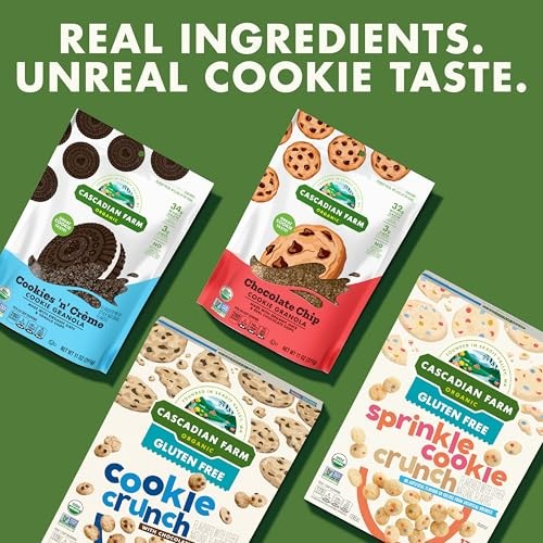 Cascadian Farm Chocolate Chip Cookie Granola, 11 oz