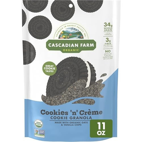 Cascadian Farm Cookies and Creme Granola, 11 oz