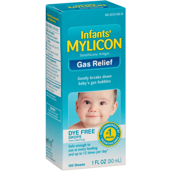 Mylicon Infant Gas Relief Drops Dye Free - 1 Fl Oz