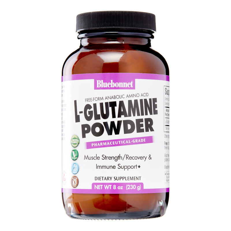 Bluebonnet Nutrition L-Glutamine Powder 8 Oz