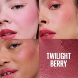 Maybelline Cloudtopia Whipped Blush Cheek & Lip Mousse, Twilight Berry, 2.03 fl oz