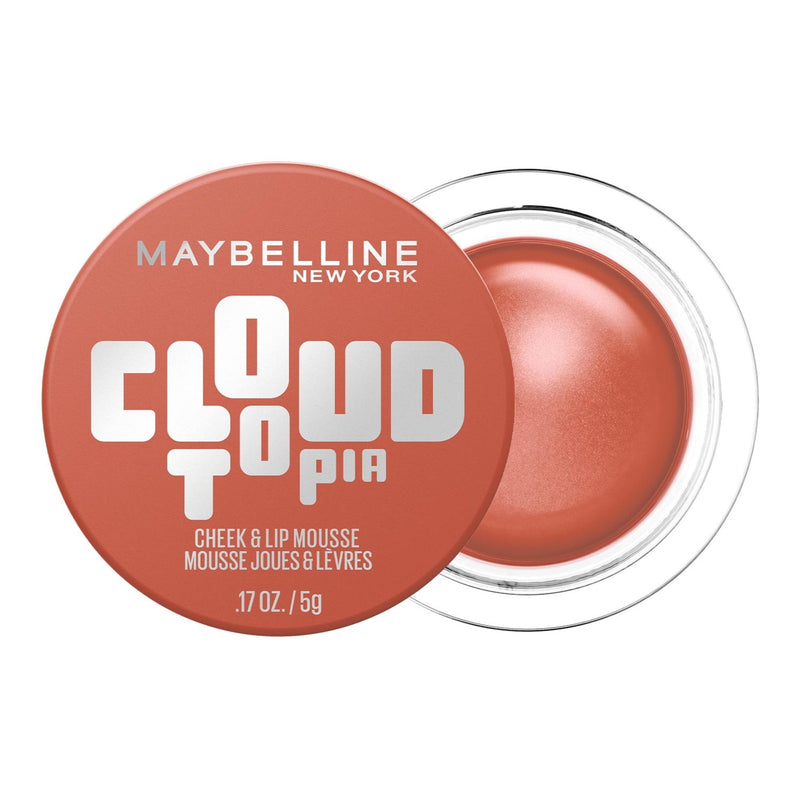 Maybelline Cloudtopia Whipped Blush Cheek & Lip Mousse, Toasted Sky, 2.03 fl oz