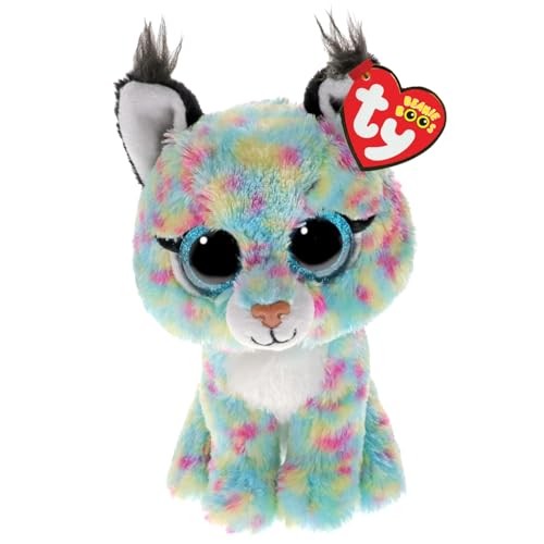 Ty Lynx the Blue Bobcat Plush, 6 Inch