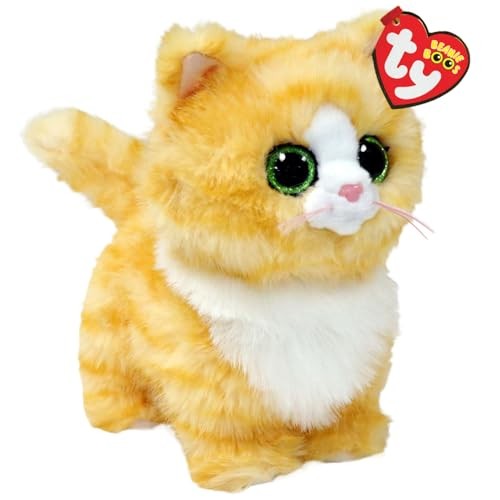 TY Beanie Baby Melanie the Gold Cat 6 inch