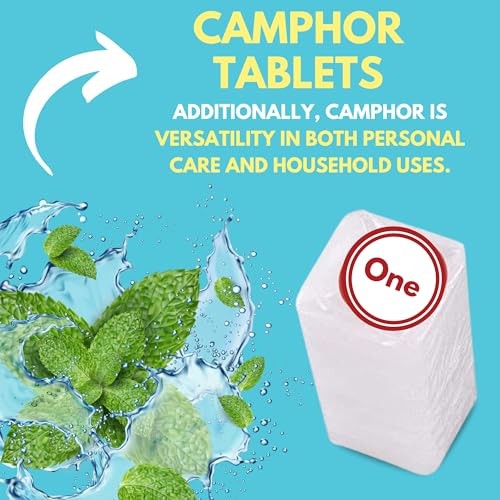 Arymar Camphor 100% Pure Blocks, 4 Blocks
