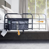 Stander Wonder Pivot Bed Rail, Adjustable Safety Assist Railing with Swing Down Guardrail for Elderly Adults, Fits Mattresses 8 to 12 Inches Thick, AS