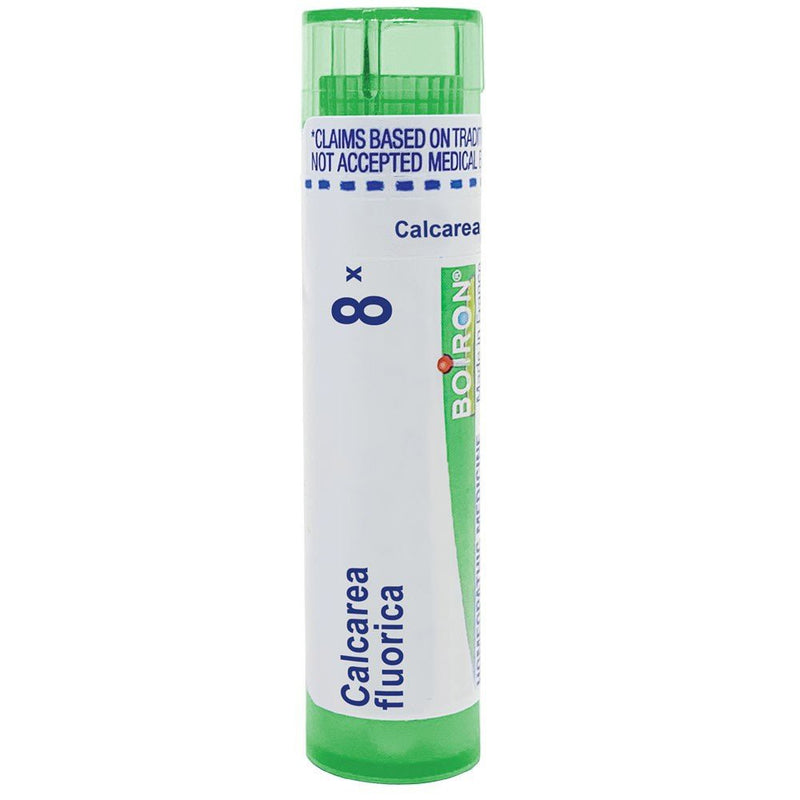 Boiron Calcarea Fluorica 8X Homeopathic Medicine Pellets, 80 Count