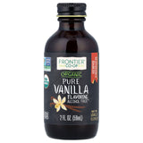 Frontier Co-op, Organic Pure Vanilla Flavoring, Alcohol Free, 2 Fl Oz