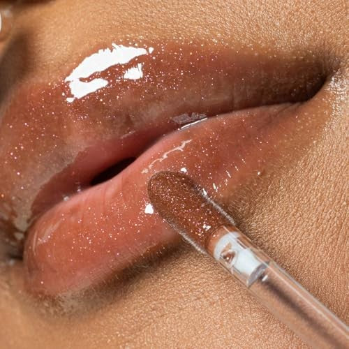 Palladio Lip Glaze Serum, Mocha Martini, 0.10 oz