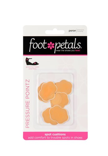 Foot Petals Spot Dot Cushions, Buttercup