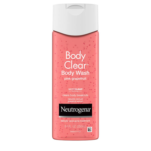 Cuerpo neutrogena Cuerpo transparente de baño rosa Grapefruit 8.5 oz