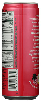 Woodstock Organic Banana Water with Strawberry, 11.2 fl oz