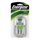 Energizer Recharge Basic Battery Charger, AA/AAA, Black