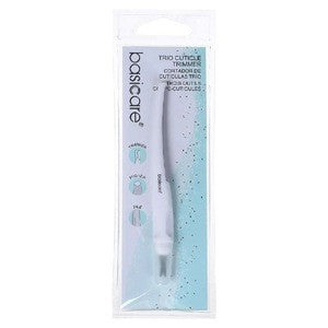 Basicare Multi Functional Cuticle Trimmer 3-in-1, Trimmer, Pusher & File