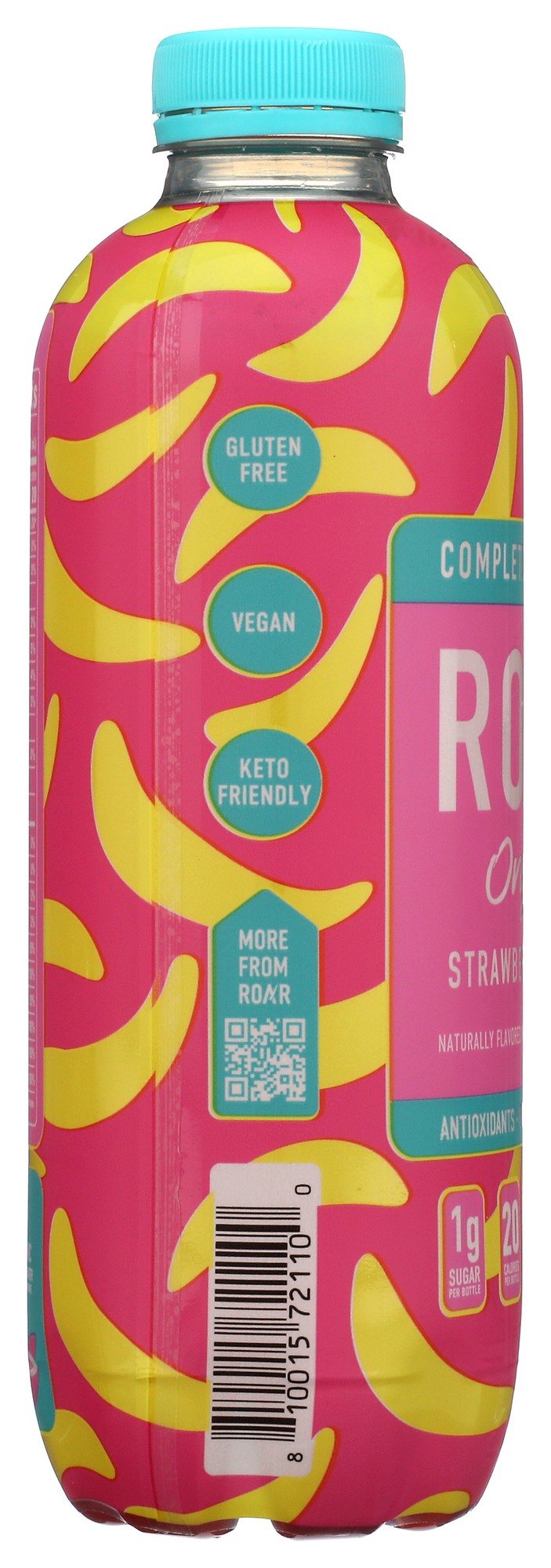 Roar Organic Strawberry Banana Electrolyte Beverage, 18 fl oz