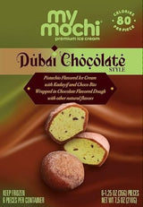 My/Mochi Dubai Chocolate Pistachio Mochi Ice Cream, 6 ct