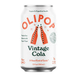 OLIPOP Prebiotic Soda – Vintage Cola, 12 fl oz Can