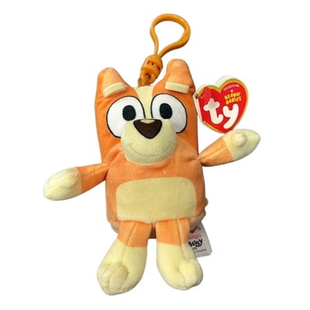 TY Bluey Beanie Baby Clip Bingo 4 inch