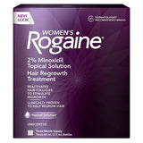 Rogaine Women's 2% Minoxidil Topical Solution for Hair Regrowth, 3 Month Supply, 2 oz