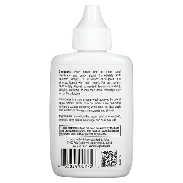 Herb & Spice Sinu Orega Nasal Spray 2Oz