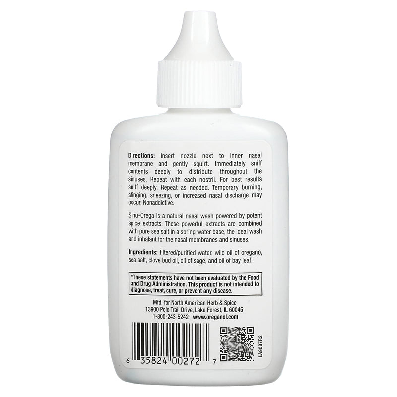 Herb & Spice Sinu Orega Nasal Spray 2Oz