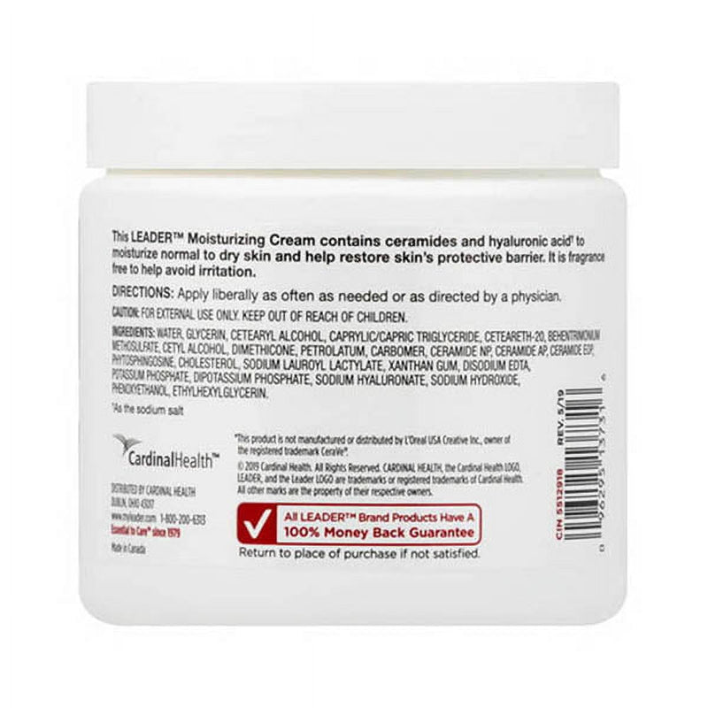 Leader Moisturizer Cream Normal to Dry Skin 16oz