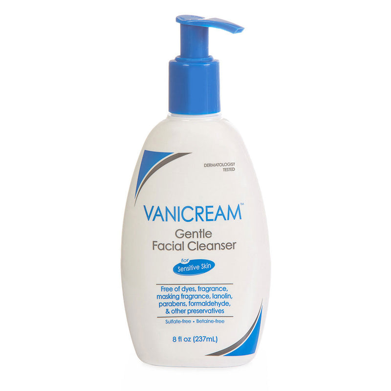 Vanicream Gentle Facial Cleanser for Sensitive Skin, 8 fl oz