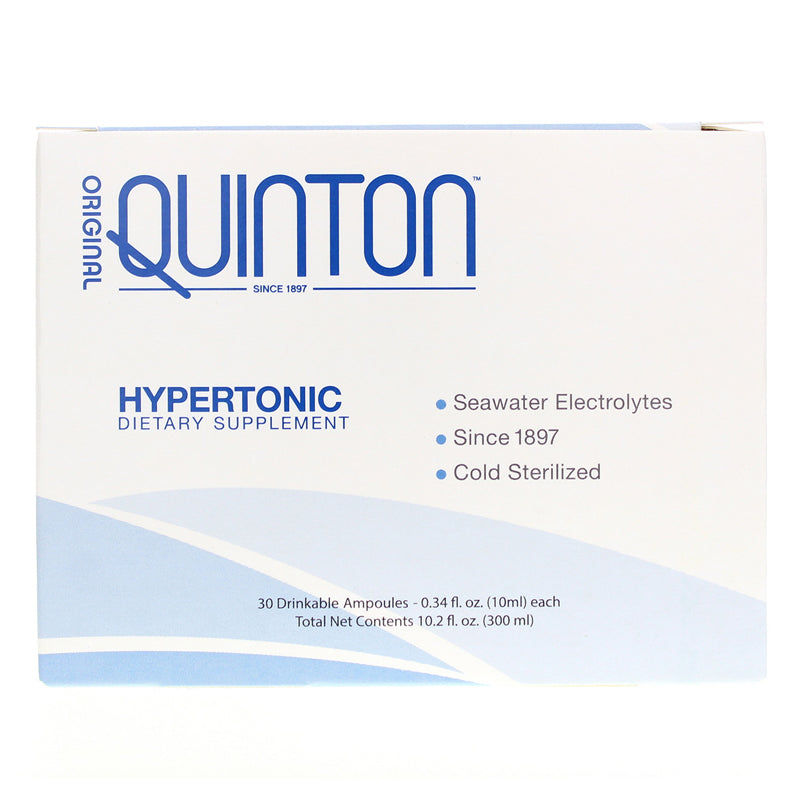 Quicksilver Scientific Quinton Hypertonic Ampoules 30 Vials