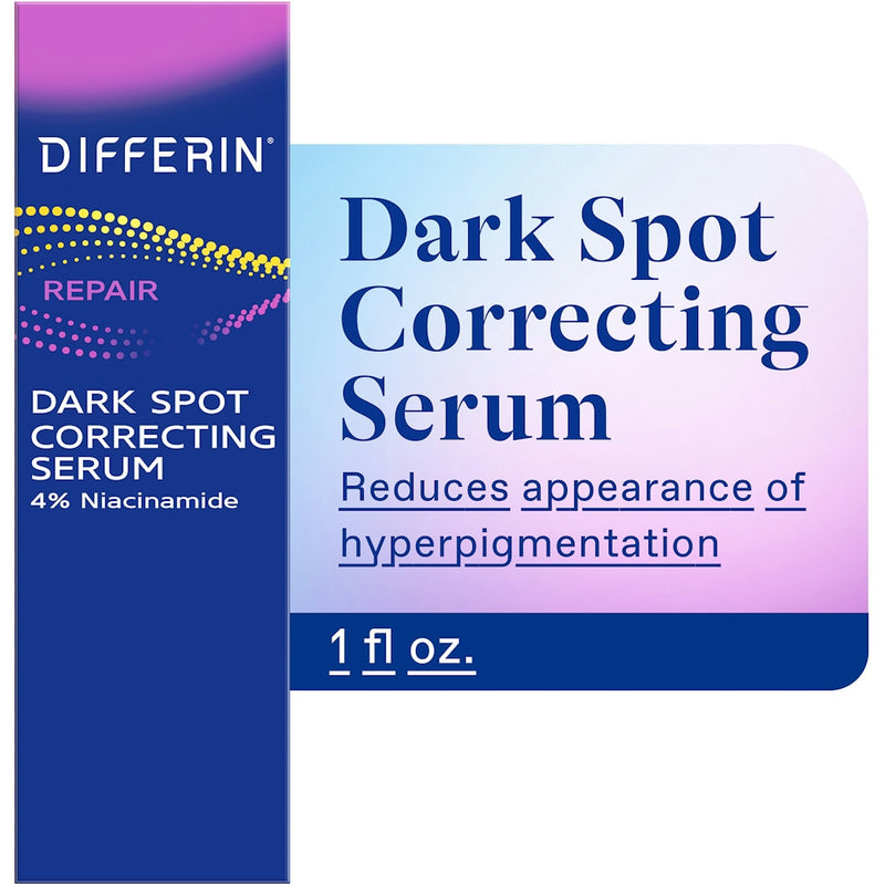 Differin Repair Dark Spot Correcting Face Serum with Niacinamide, 1 fl oz
