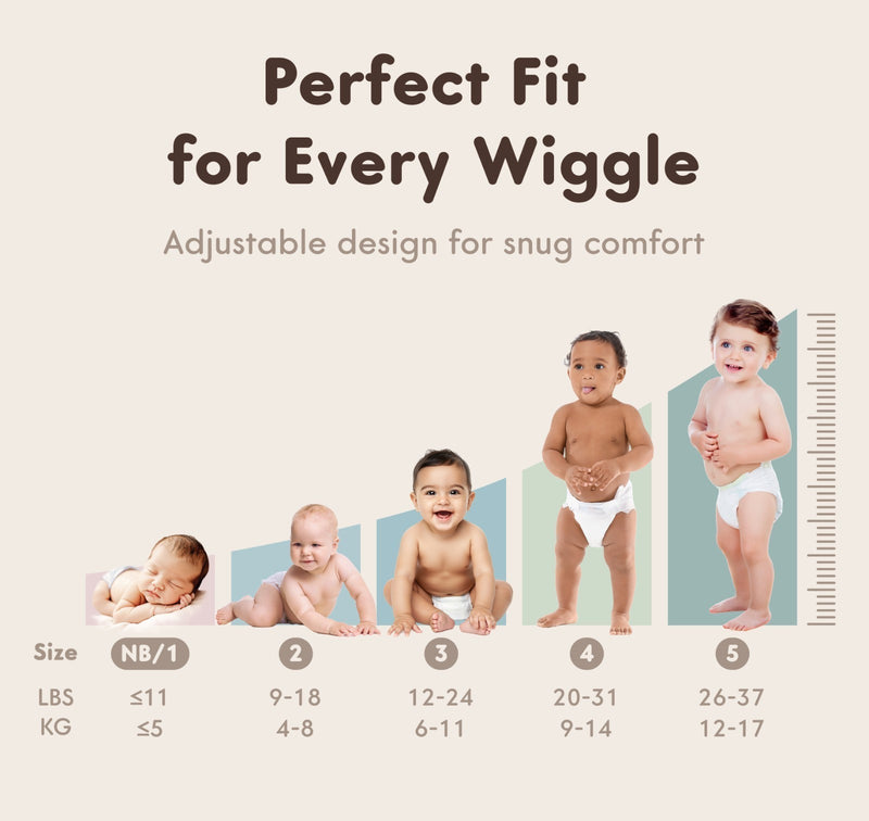 Maneki Baby Diapers, Size 3, Super Absorbent, 58 Ct