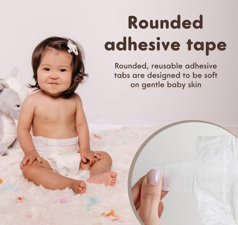 Maneki Baby Diapers, Size 3, Super Absorbent, 58 Ct