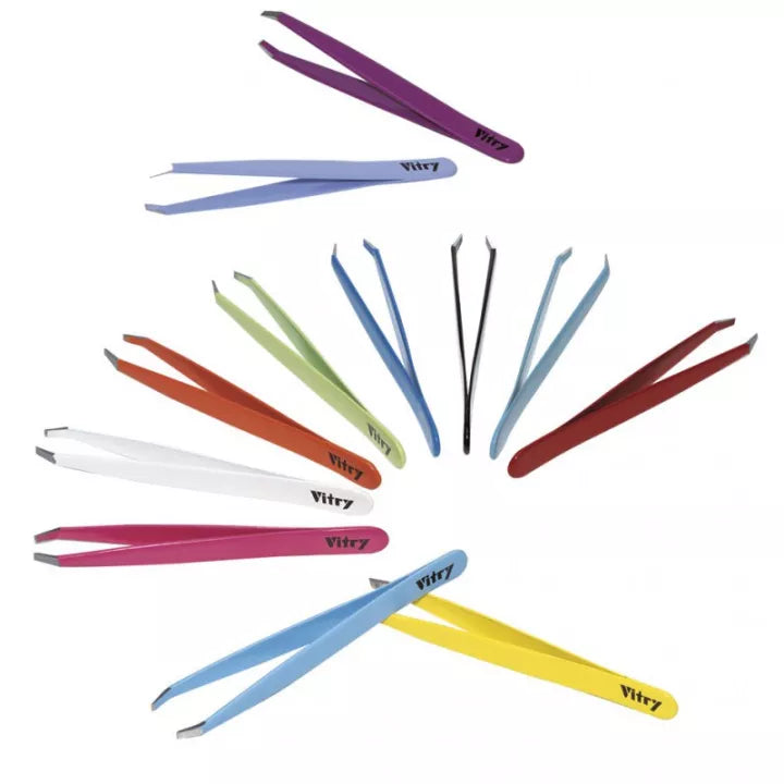 Vitry Professional Tweezer Eyebrow Crab Brown