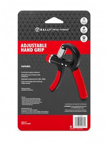 Bally Adjustable Hand Grip Strengthener 22-88 lbs