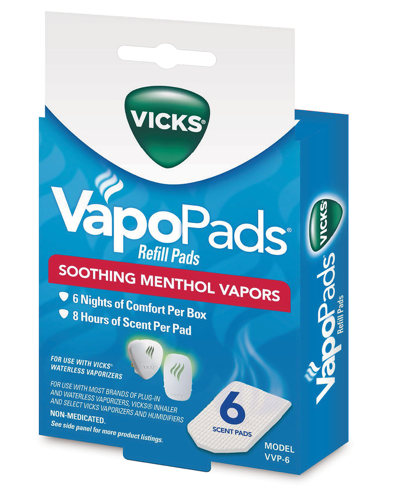 Vicks VapoPads Menthol Pack - VVP-6-V