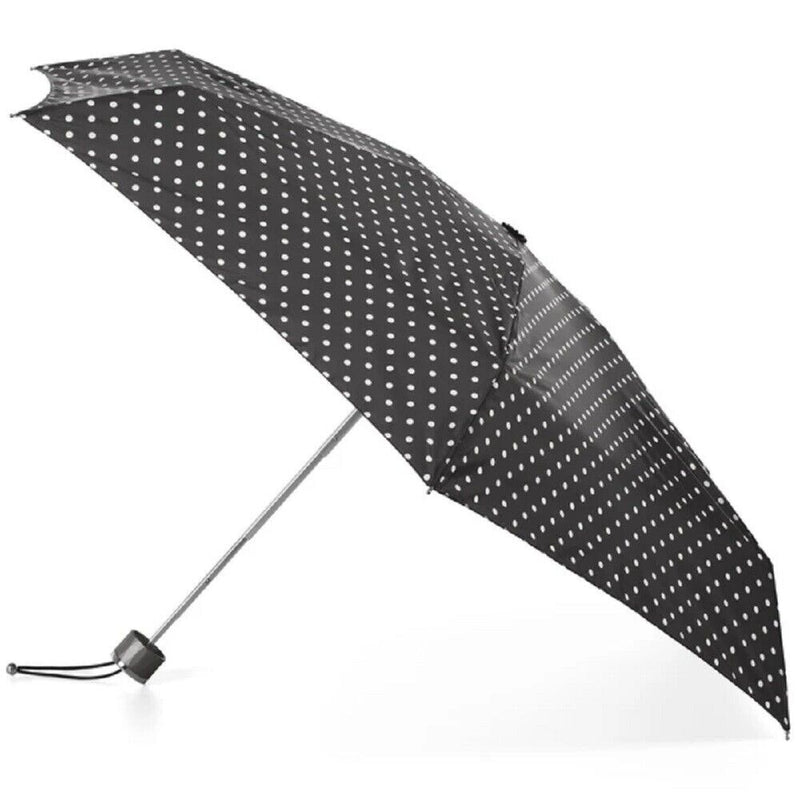 Totes Travel Umbrella, Windproof Water-Resistant, One Size