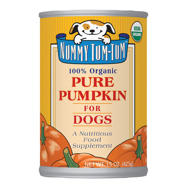Nummy Tum-Tum Pure Pumpkin Dog Food 15oz
